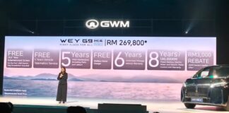 GWM Wey G9 Hi4 PHEV vstupuje na malajský trh: první lokálně montované luxusní plug-in hybridní MPV
