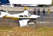 Чудова аварійна посадка: пілот благополучно посадив літак на автомагістраль у Пенсільванії