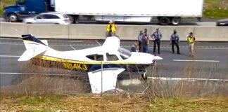 Cudowne lądowanie awaryjne: Pilot bezpiecznie ląduje samolotem na autostradzie w Pensylwanii